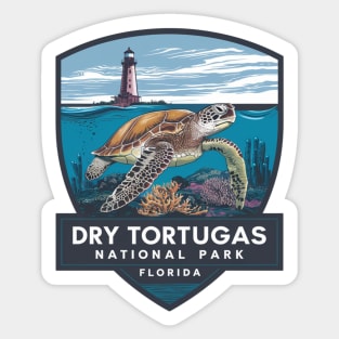 Dry Tortugas Florida National Park Sticker